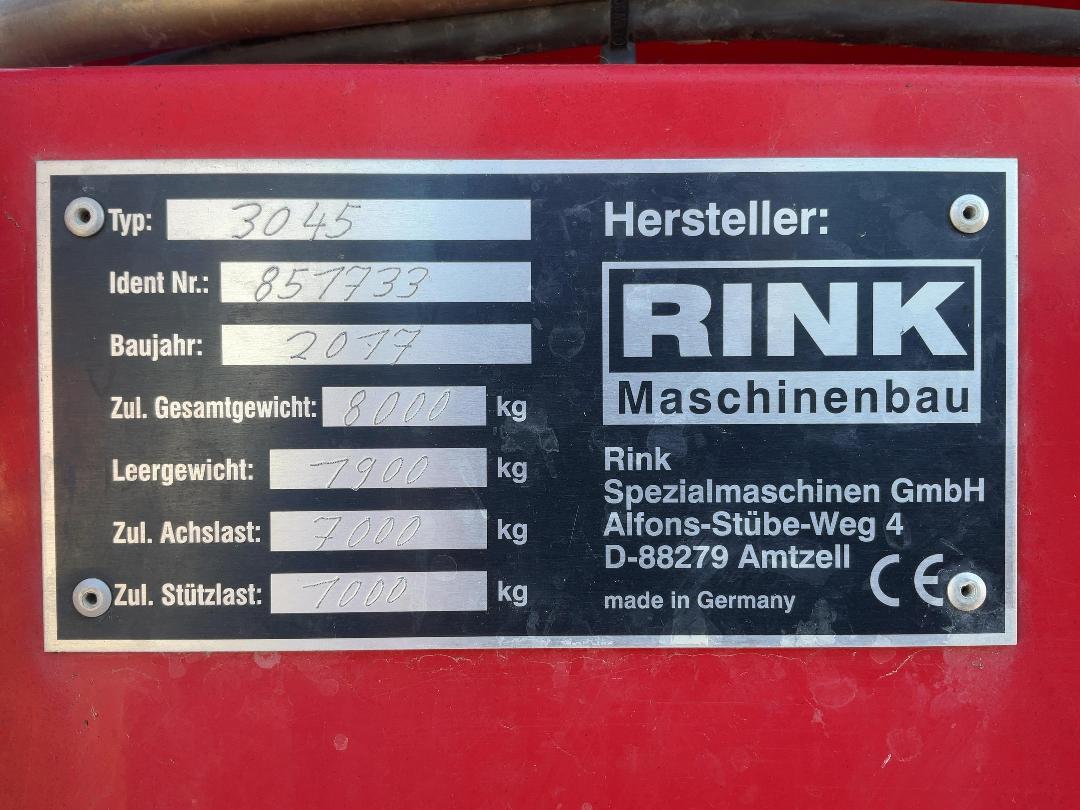 Photo '11' of Rink 3045 Fertiliser Spreader