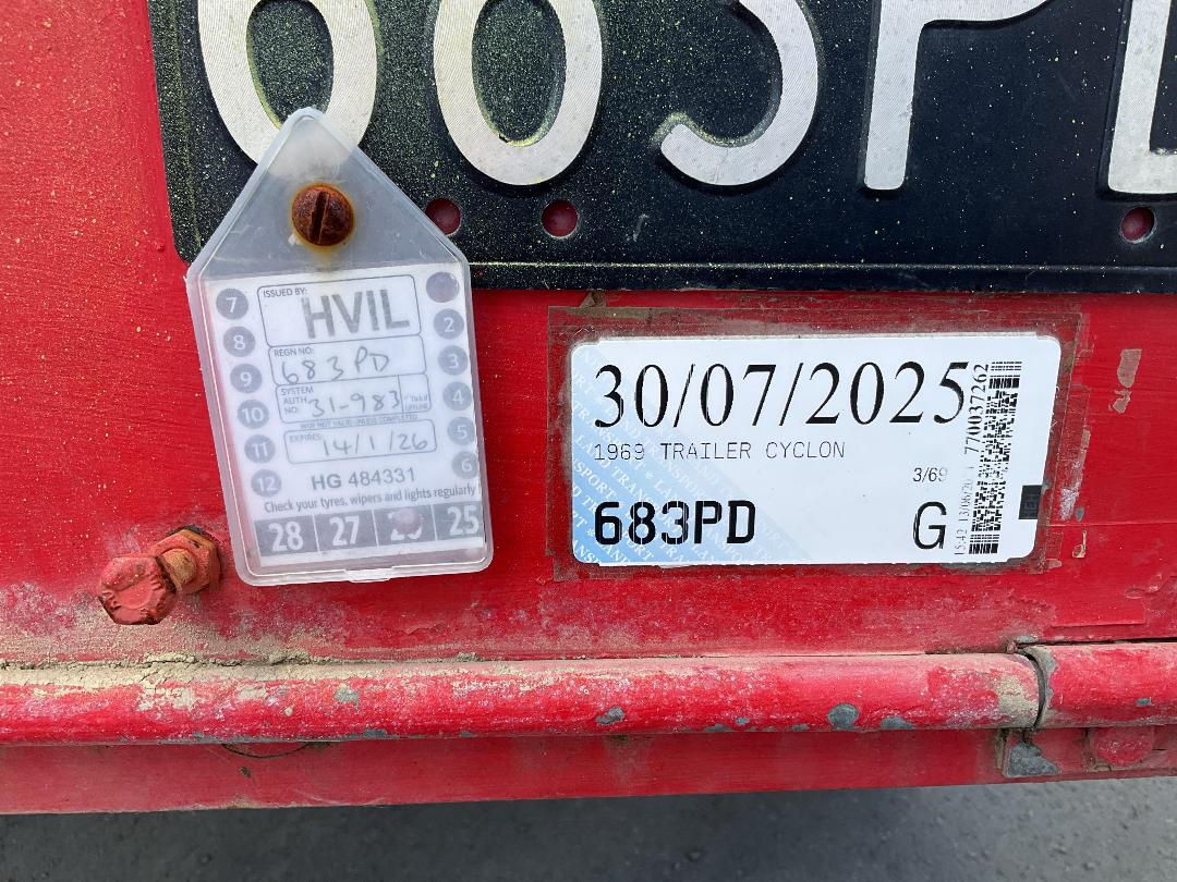 Photo '17' of TRAILER CYCLON Flat Deck - Single