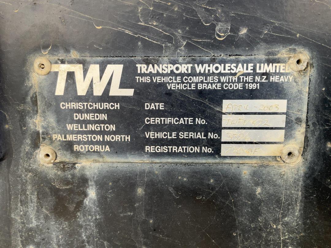 Photo '39' of Domett Fruehauf Tipper Trailer