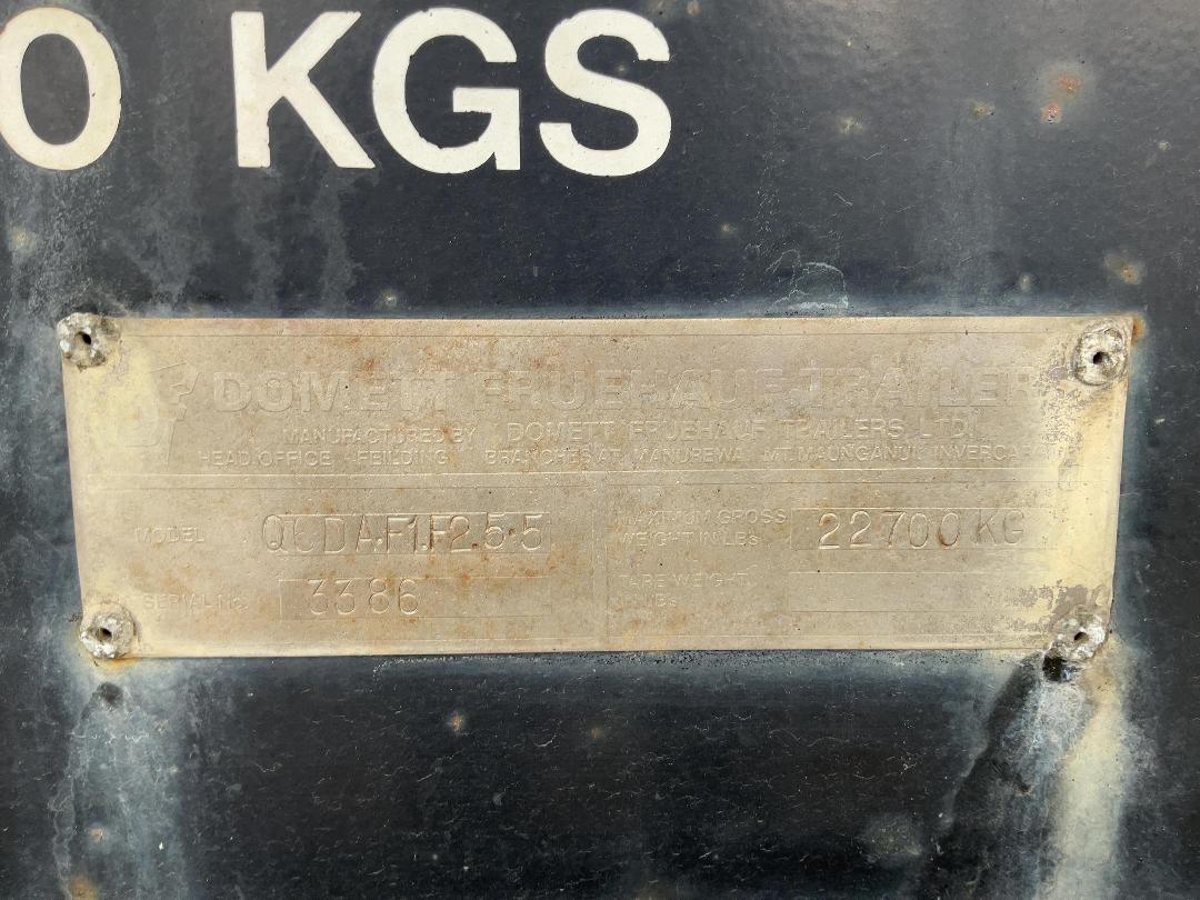 Photo '41' of Domett Fruehauf Tipper Trailer