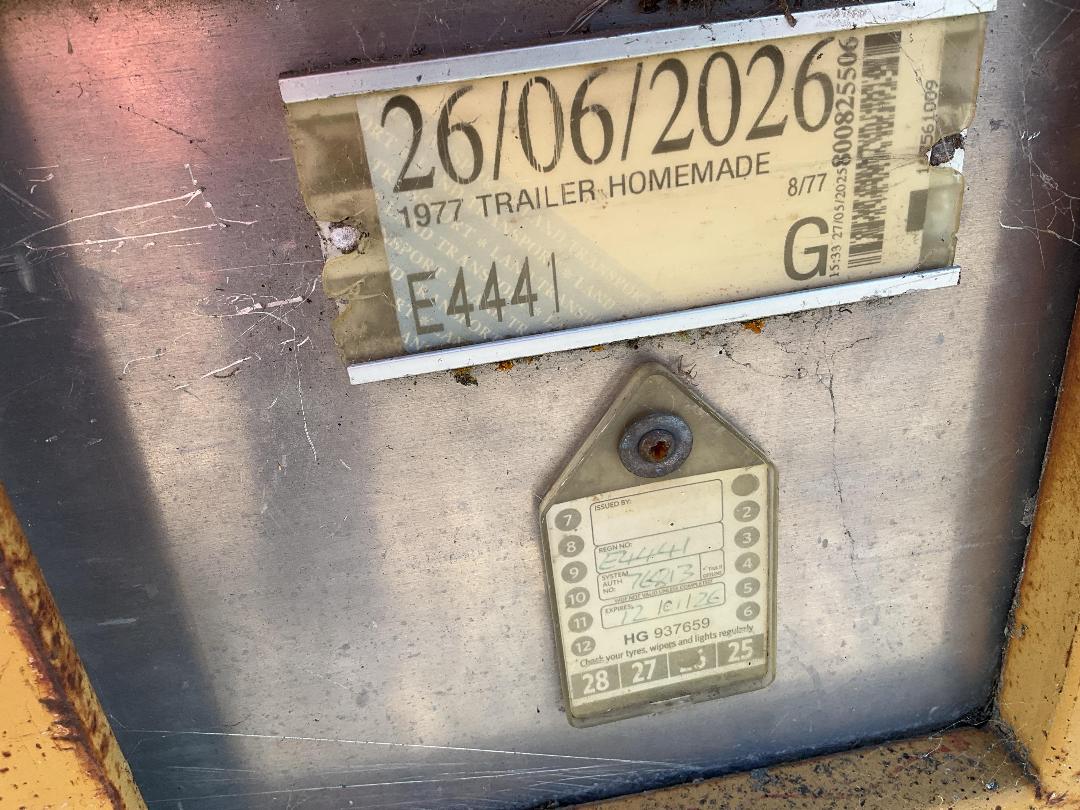 Photo '17' of TRAILER HOMEMADE Flat Deck - Single