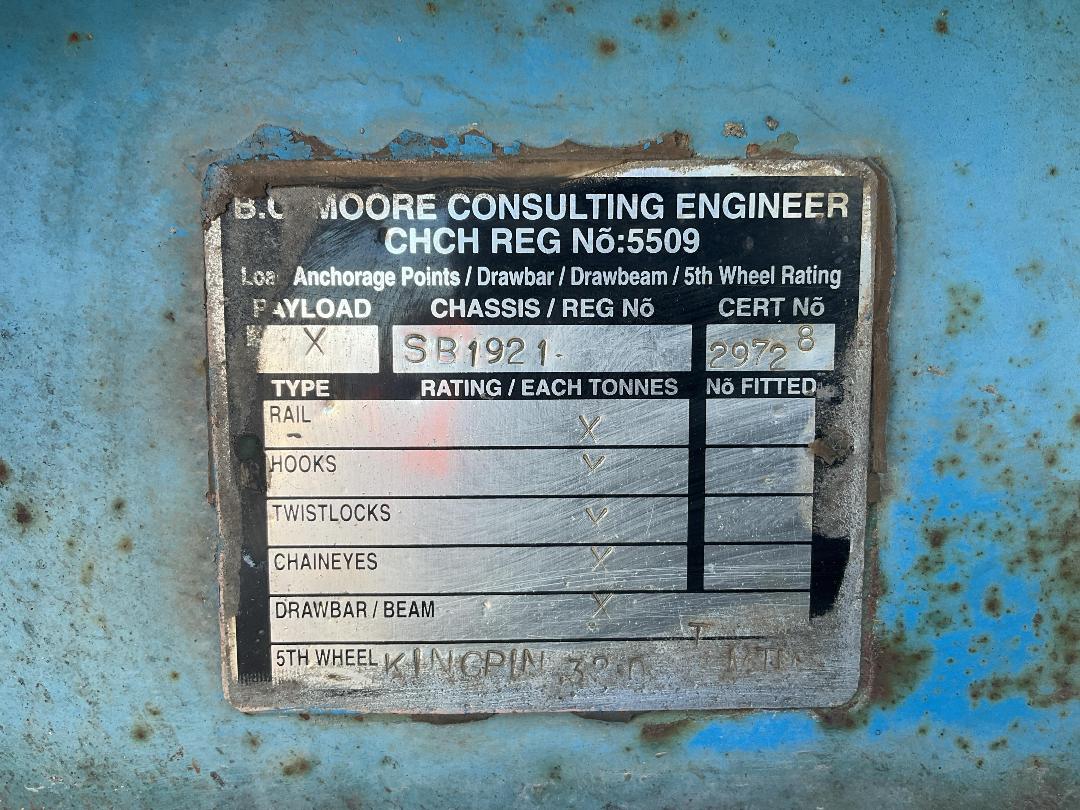 Photo '9' of TRAILER STEELBRO Flat Deck Semi