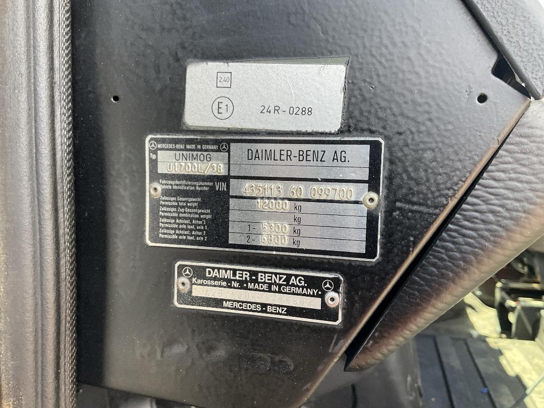 Photo '38' of Mercedes-Benz U1700L Flat Deck Photo '38' of Mercedes-Benz U1700L Flat Deck