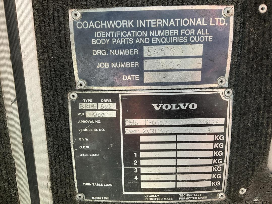 Photo '41' of Volvo B10M Bus Photo '41' of Volvo B10M Bus