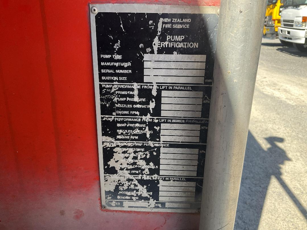 Photo '36' of Hino FH222 Fire Appliance