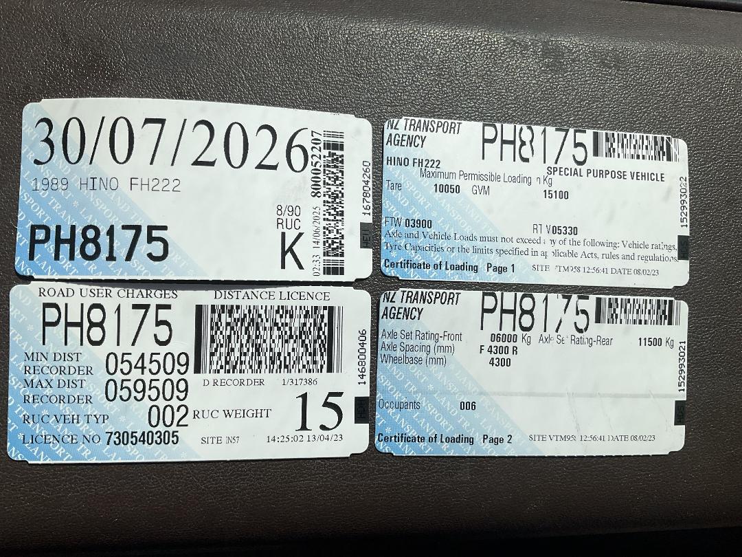 Photo '34' of Hino FH222 Fire Appliance