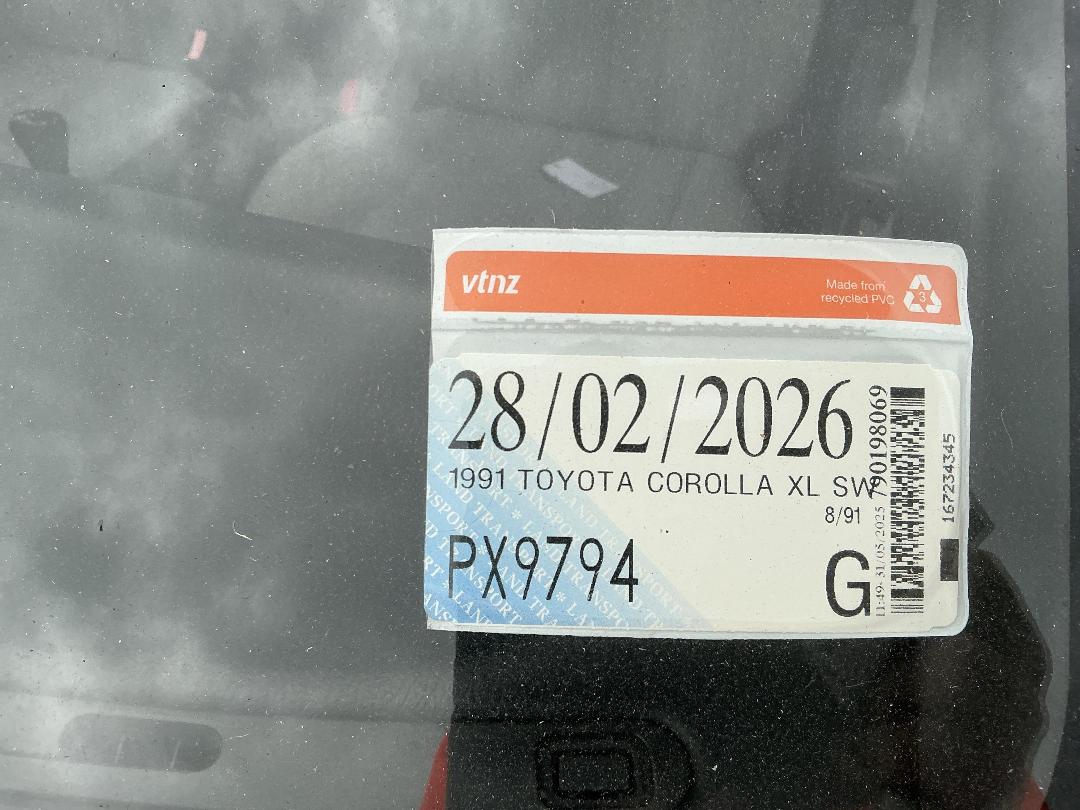 Photo '18' of Toyota Corolla XL SW Photo '18' of Toyota Corolla XL SW