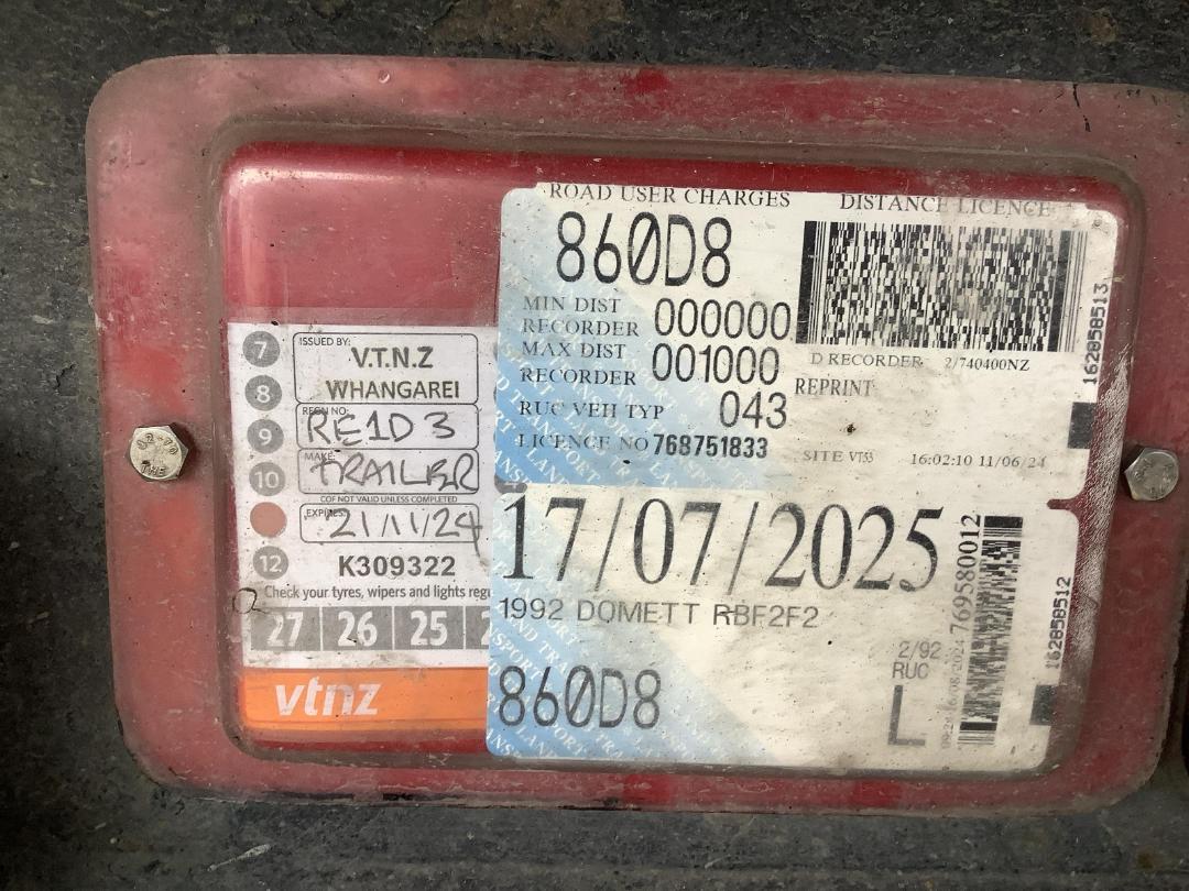 Photo '10' of DOMETT RBF2F2 Tipper Trailer