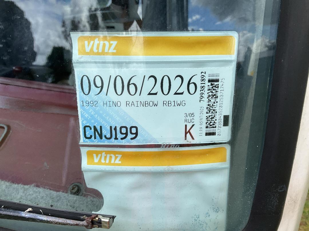 Photo '49' of Hino Rainbow RB1WG Motorhome