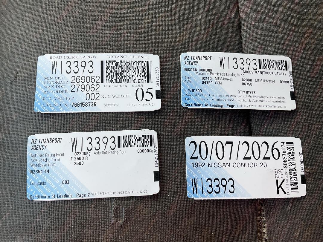 Photo '29' of Nissan Condor 20 Flat Deck