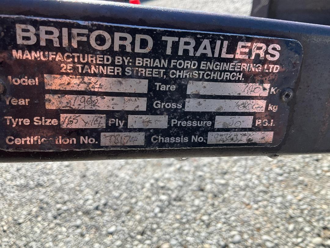 Photo '7' of Trailer Briford Other Trailers