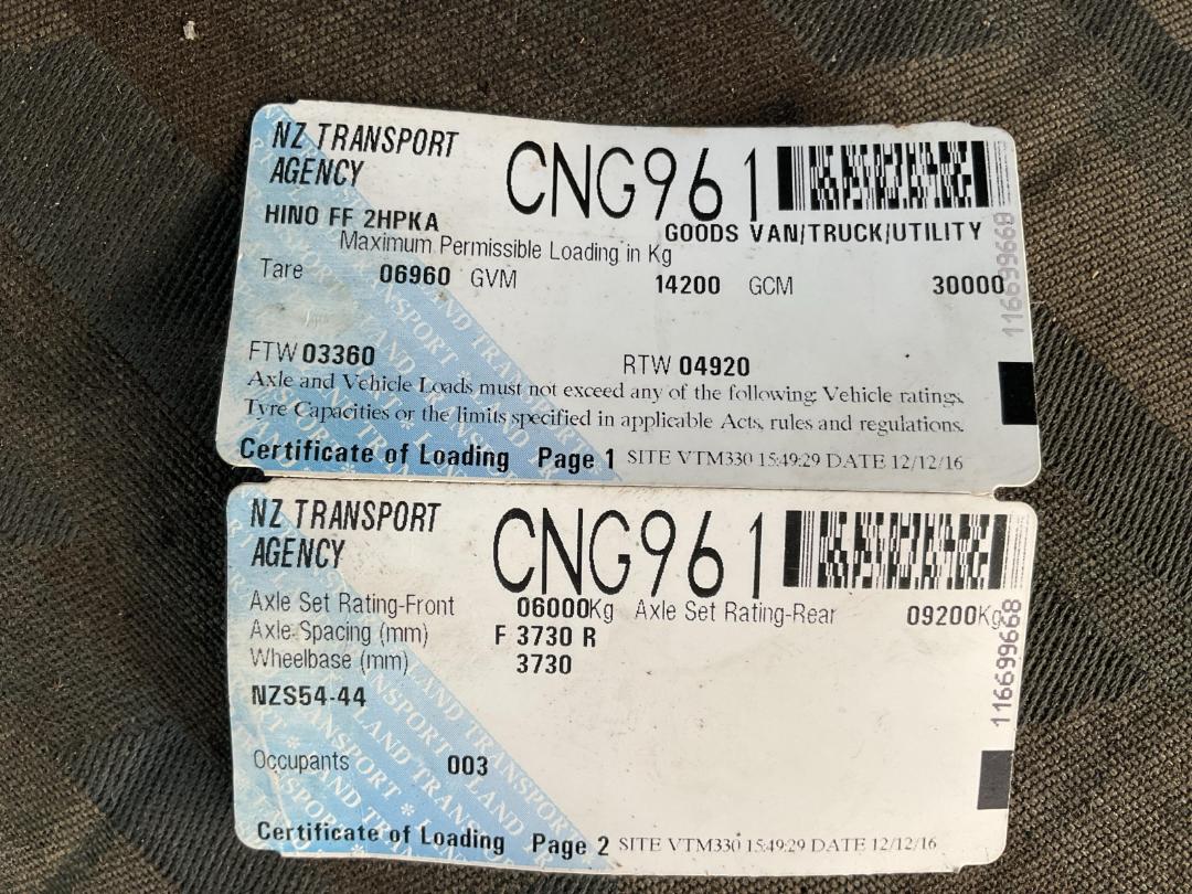 Photo '25' of Hino FF 2HPKA Tipper