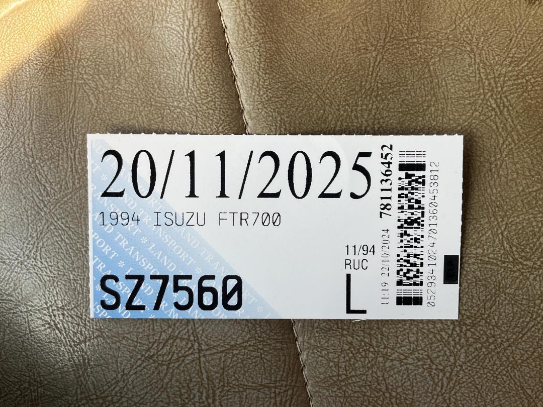 Photo '50' of Isuzu FTR700 Flat Deck Crane