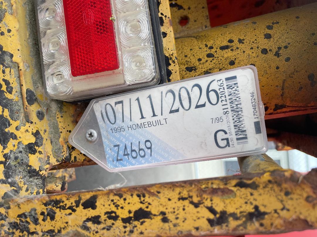 Photo '9' of Homebuilt Trailer Flat Deck - Single