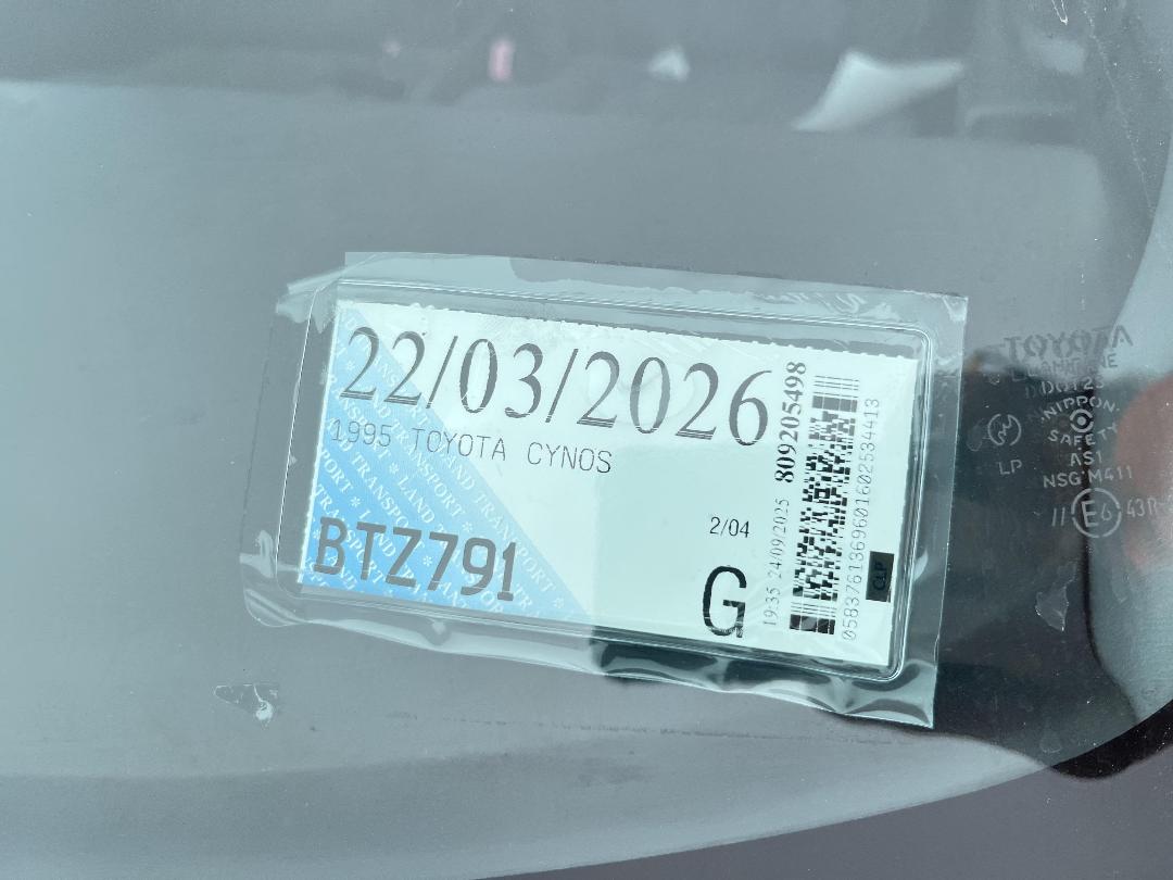 Photo '22' of Toyota Cynos Photo '22' of Toyota Cynos