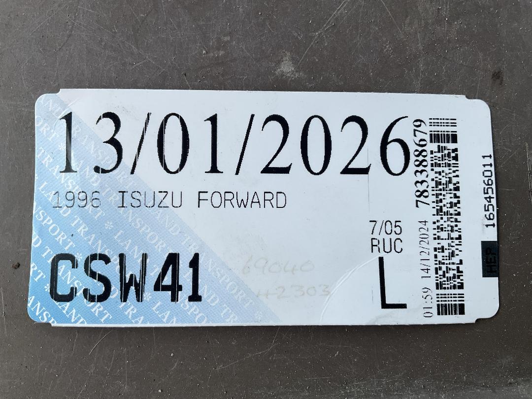 Photo '39' of Isuzu Forward Tipper Photo '39' of Isuzu Forward Tipper