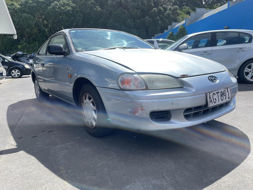 Damaged Toyota Cynos Juno 1996 in Otahuhu at Turners Damaged and End