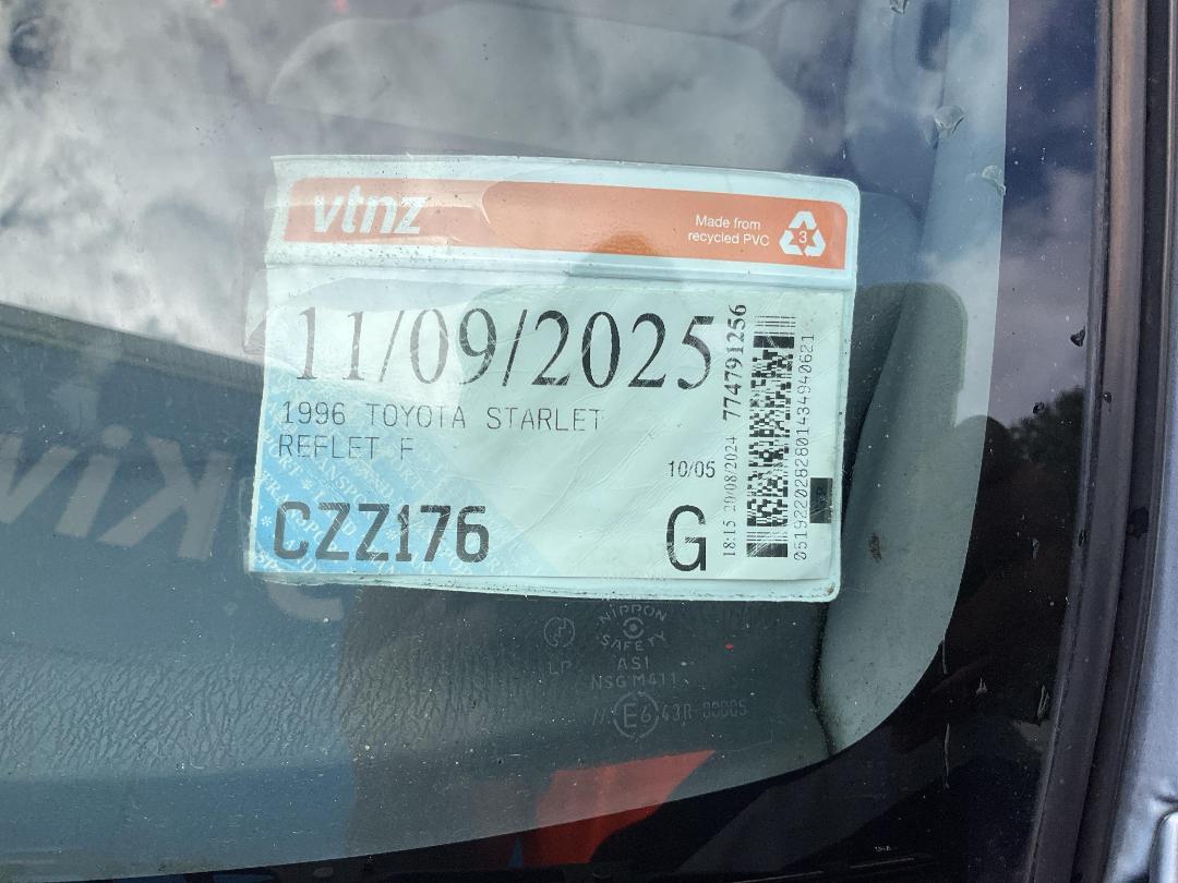 Photo '11' of Toyota Starlet Reflet F Photo '11' of Toyota Starlet Reflet F