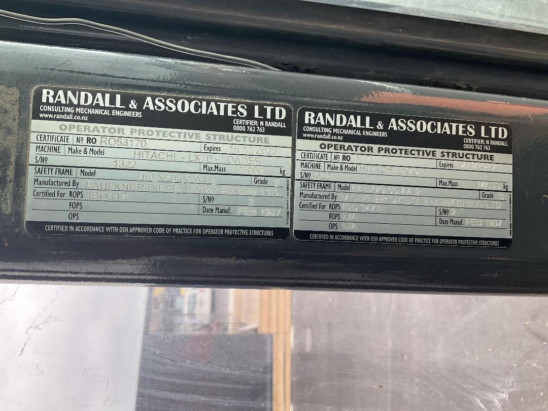 Photo '38' of Hitachi LX70 Wheel Loader