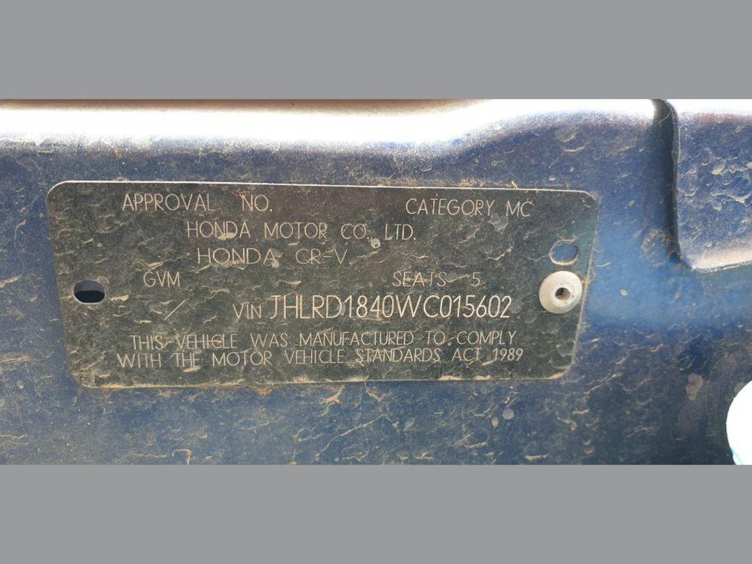 Photo '14' of Honda CRV RVI Photo '14' of Honda CRV RVI