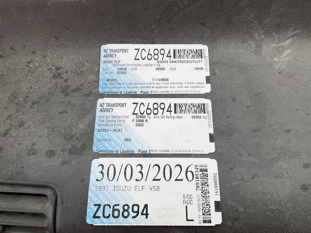 Photo '44' of Isuzu ELF 450 Tipper