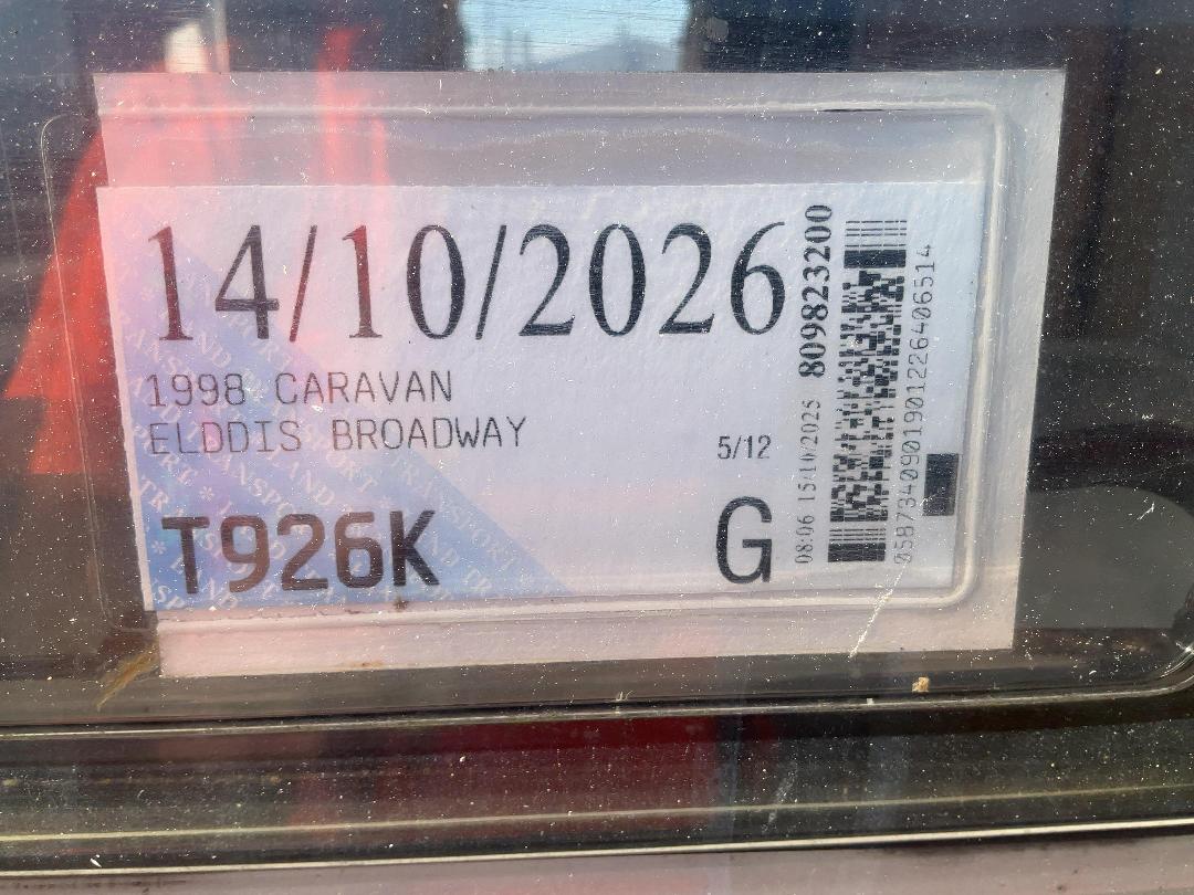 Photo '9' of Elddis Broadway Caravan - Single