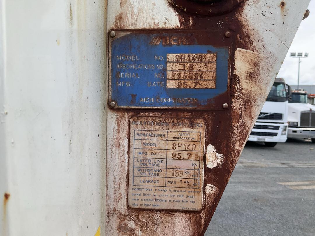 Photo '43' of Nissan Condor MK210F Cherry Picker/EWP