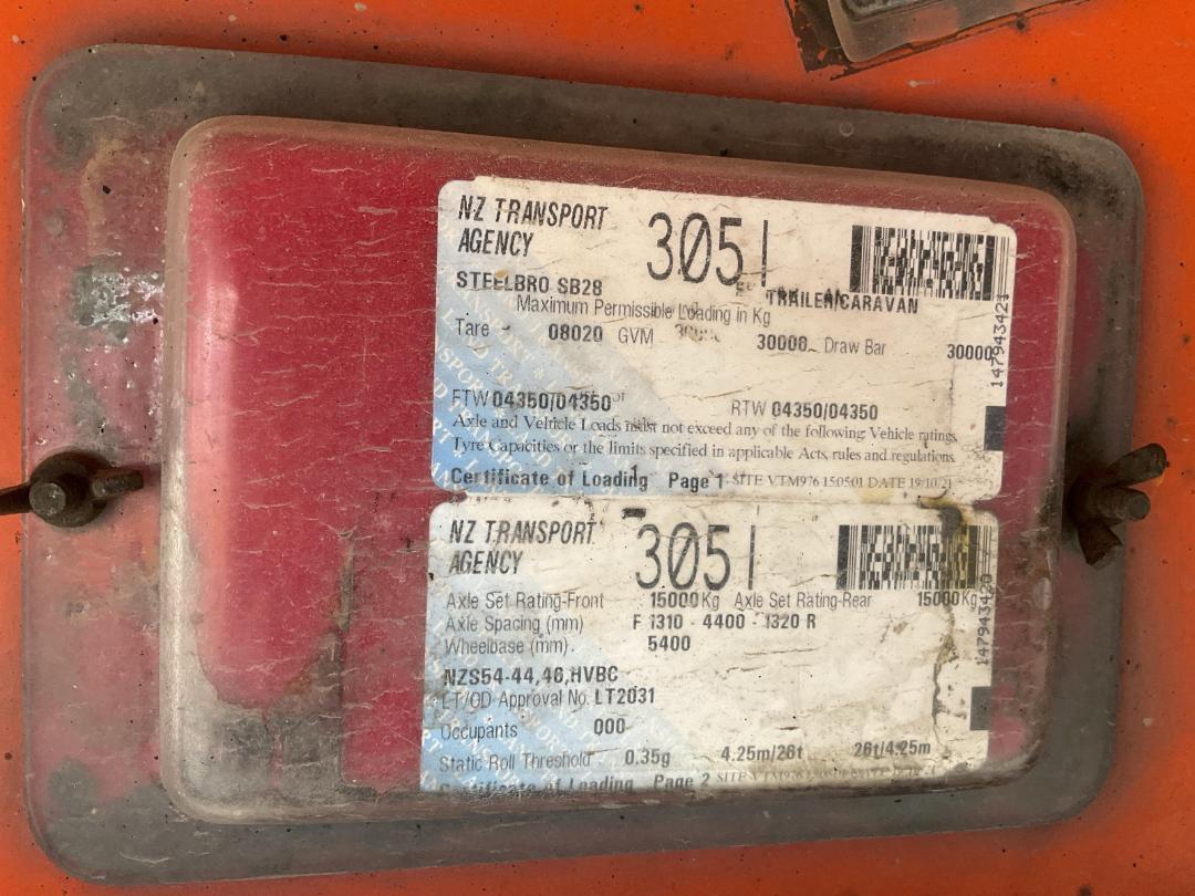 Photo '26' of STEELBRO SB28 SB6172 Curtainsider Trailer Photo '26' of STEELBRO SB28 SB6172 Curtainsider Trailer