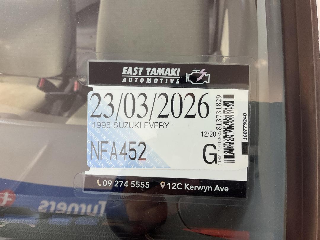 Photo '25' of Suzuki Every Photo '25' of Suzuki Every