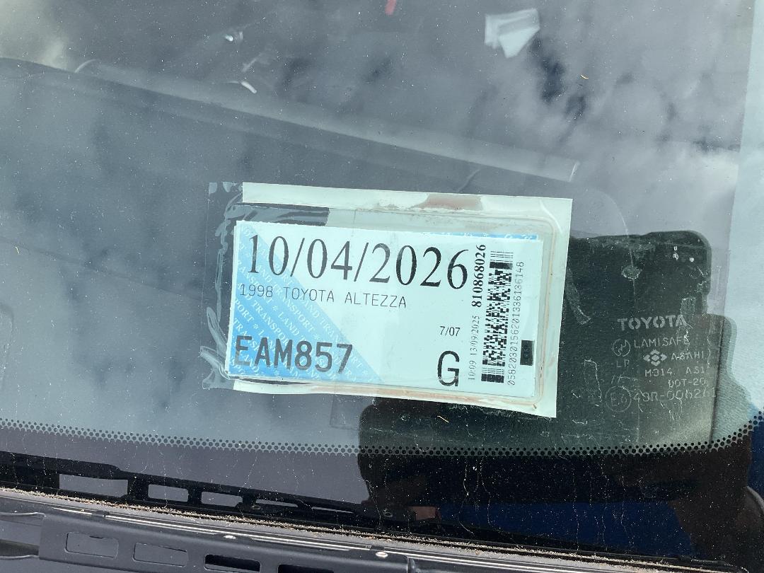 Photo '12' of Toyota Altezza