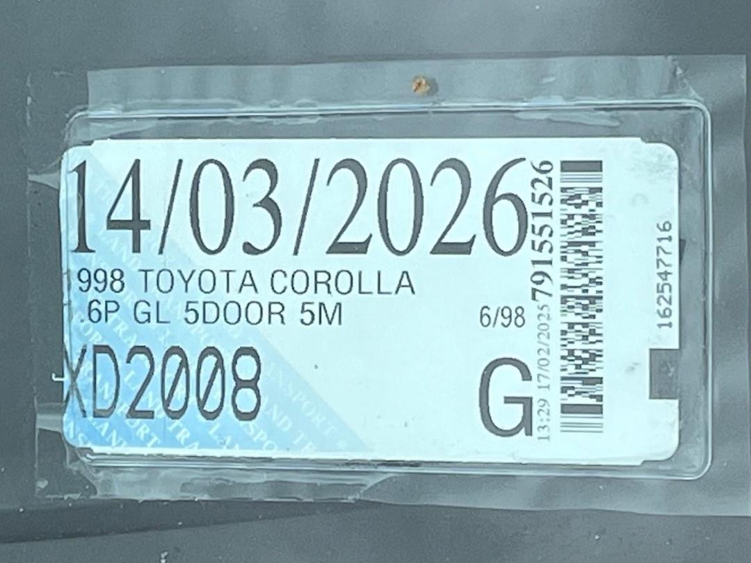 Photo '15' of Toyota Corolla GL