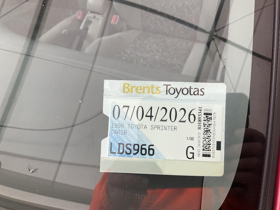 Photo '14' of Toyota Sprinter Carib