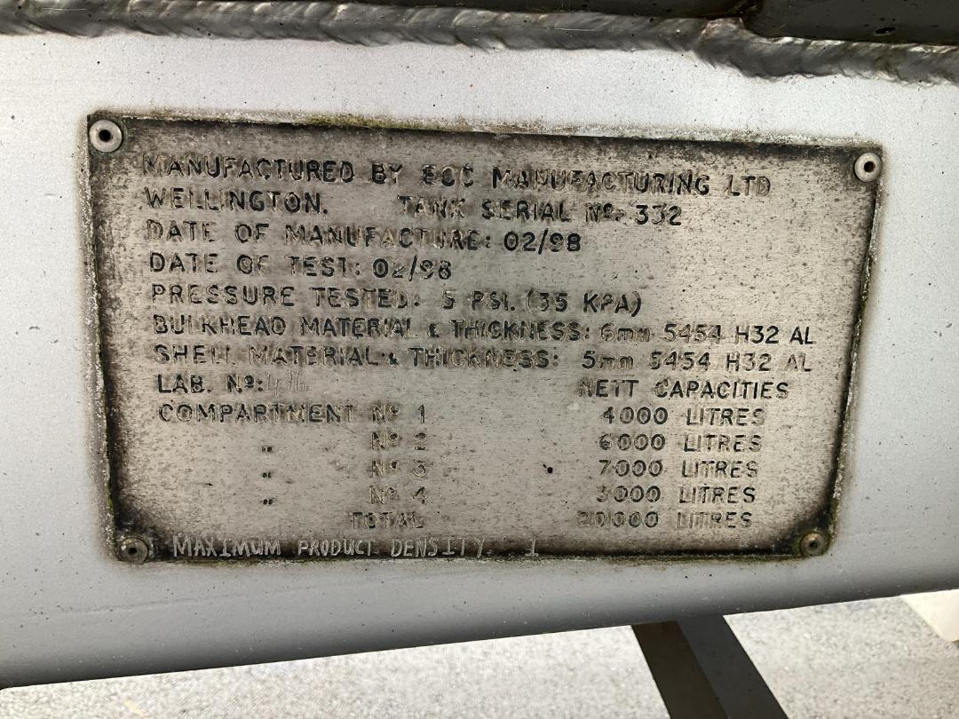 Photo '23' of TRAILER FUELQUIP TANKER Tanker Trailer Full