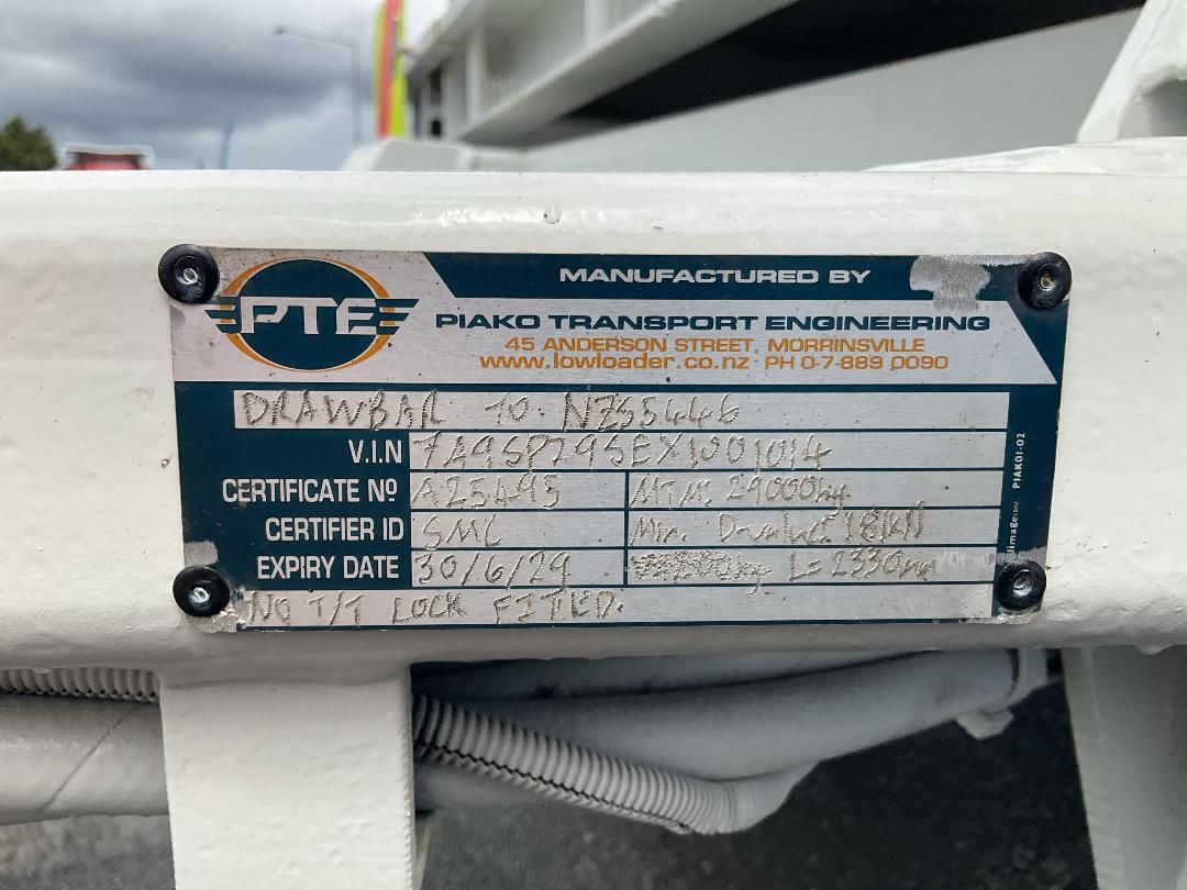 Photo '22' of M.T.E. 4A LOW LOADER TRAILER Transporter Trailer