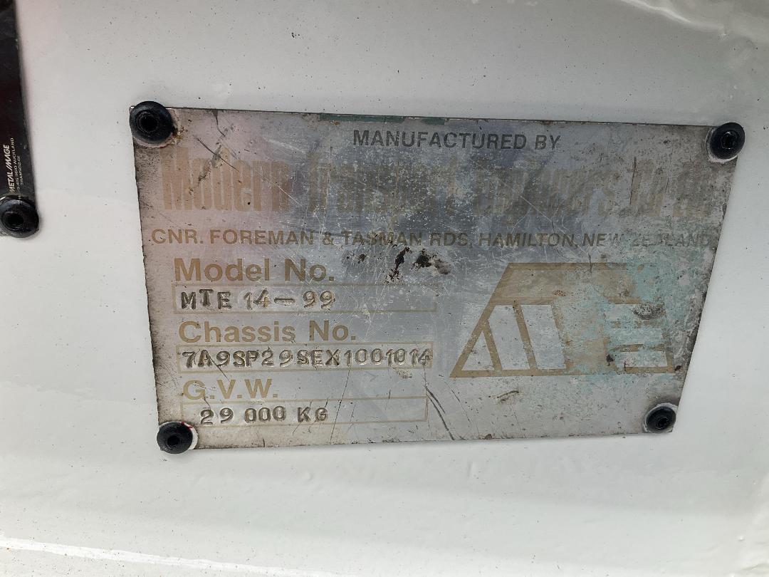 Photo '23' of M.T.E. 4A LOW LOADER TRAILER Transporter Trailer