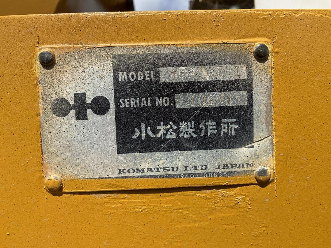 Photo '31' of Komatsu WF450 Roller Photo '31' of Komatsu WF450 Roller