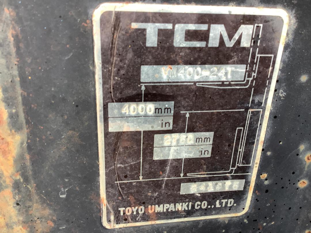 Photo '17' of TCM FD40 Forklift Photo '17' of TCM FD40 Forklift