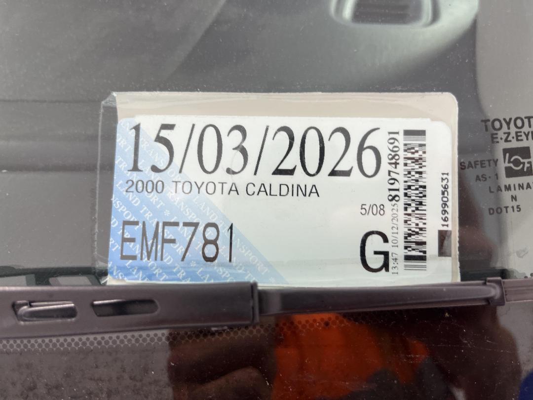 Photo '24' of Toyota Caldina Photo '24' of Toyota Caldina