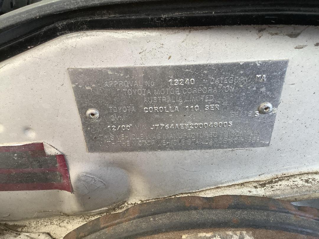 Photo '12' of Toyota Corolla Photo '12' of Toyota Corolla