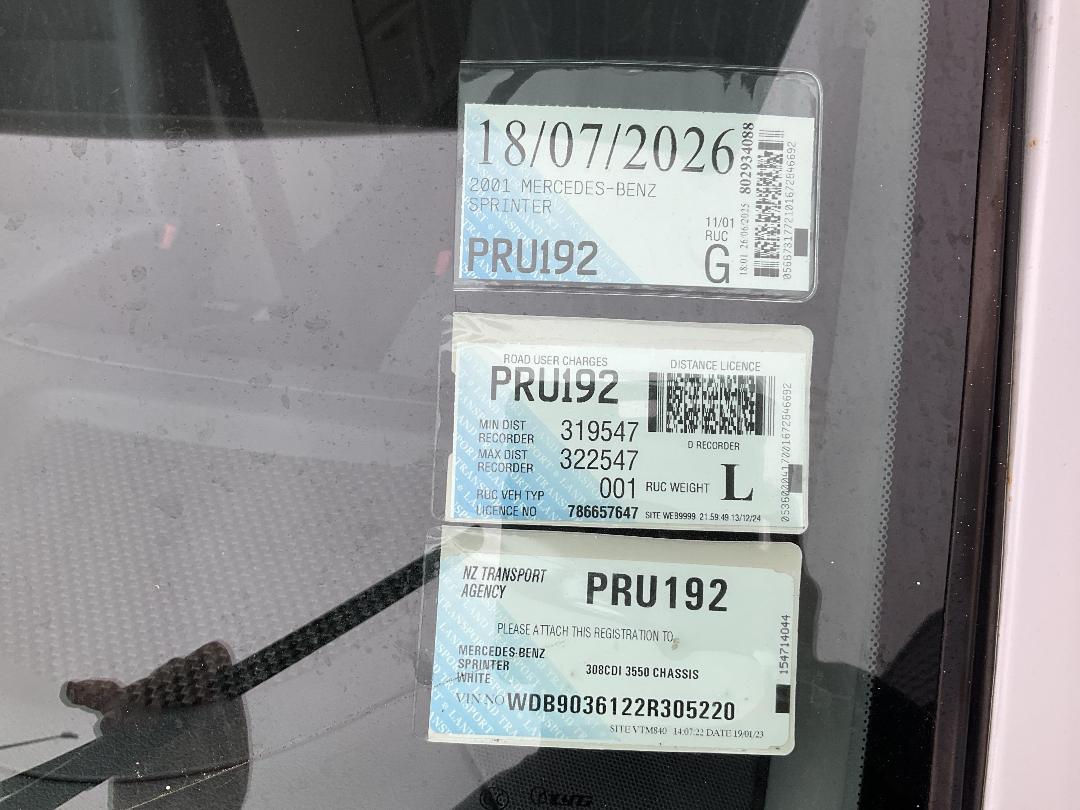 Photo '32' of Mercedes-Benz Sprinter 308CDI 3550 Chassis Motorhome