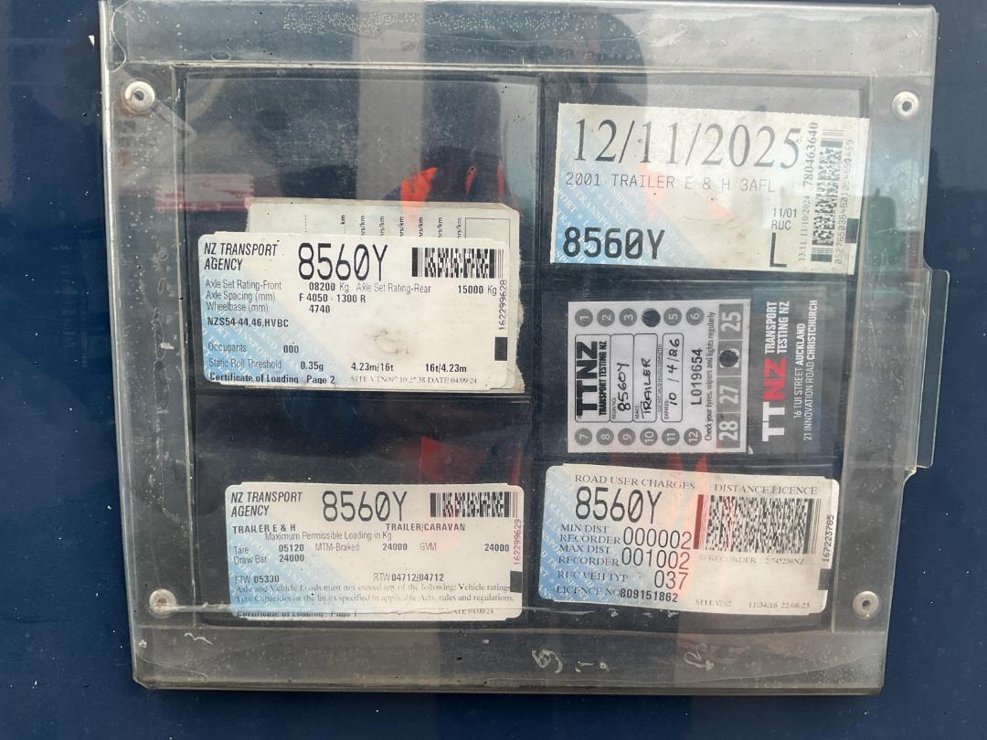 Photo '25' of TRAILER E & H 3AFL Curtainsider Full