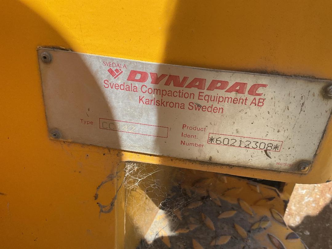 Photo '15' of DYNAPAC CC142 ROLLER Photo '15' of DYNAPAC CC142 ROLLER