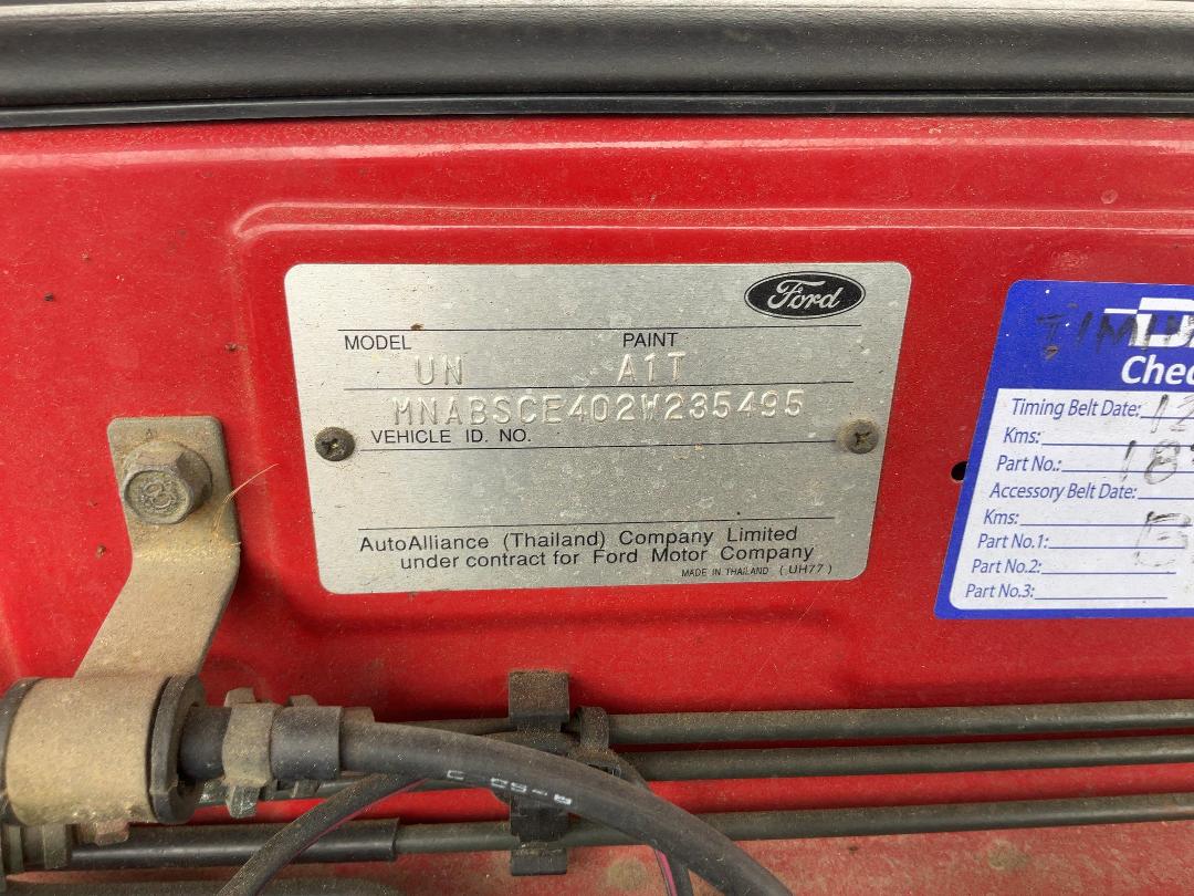 Photo '8' of Ford Courier XLT Chassis CAB