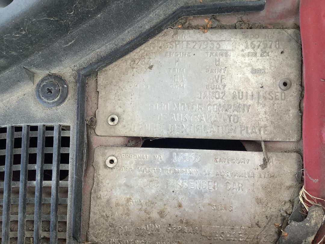 Photo '14' of Ford Falcon Auiii Forte FA Photo '14' of Ford Falcon Auiii Forte FA