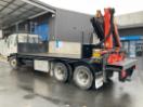 Thumbnail '7' of Hino FF 1JPKA Flat Deck Crane