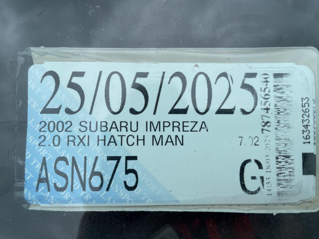 Photo '21' of Subaru Impreza RXI