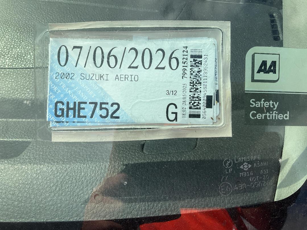 Photo '14' of Suzuki Aerio