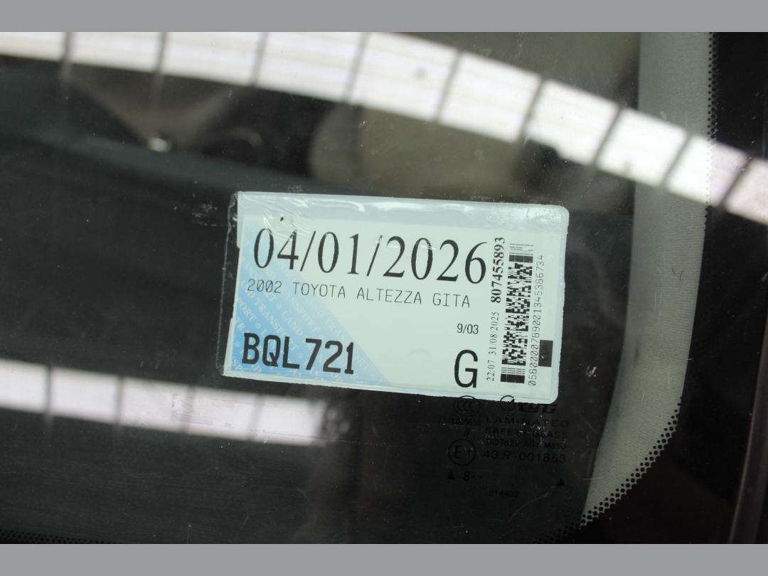 Photo '18' of Toyota Altezza Gita Photo '18' of Toyota Altezza Gita