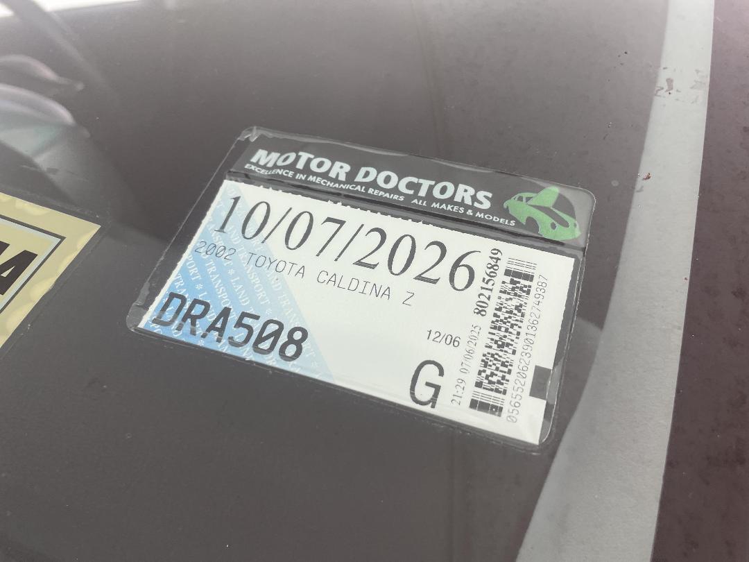 Photo '32' of Toyota Caldina Photo '32' of Toyota Caldina