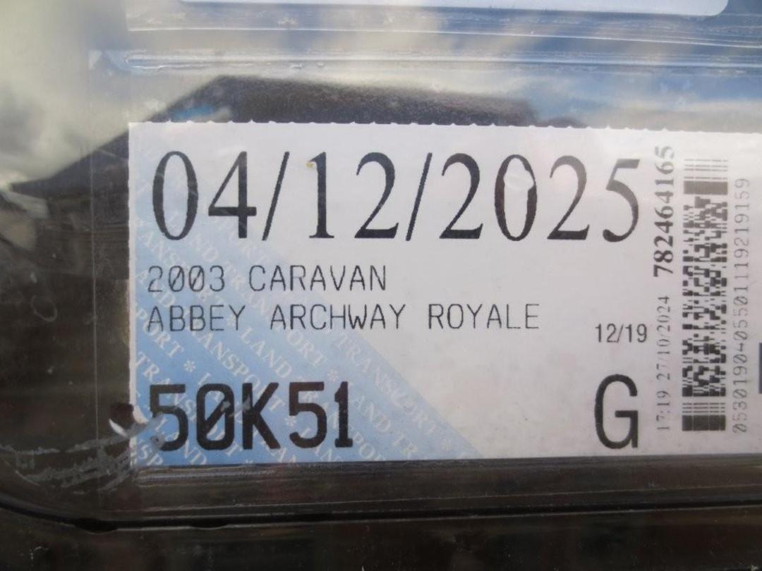 Photo '12' of Abbey Archway Royale Caravan - Single